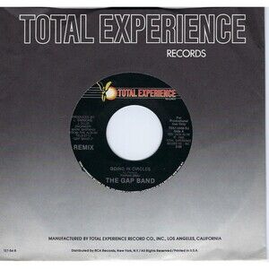 The Gap Band ‎Promo 45 Going In Circles / Instr. on Total Experience M- Disco